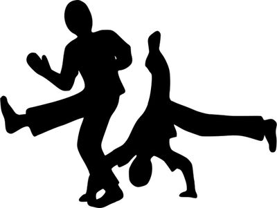 capoeira movements, au, meia lua