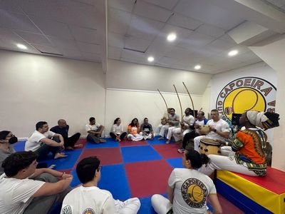 roda de capoeira, instruments and singing