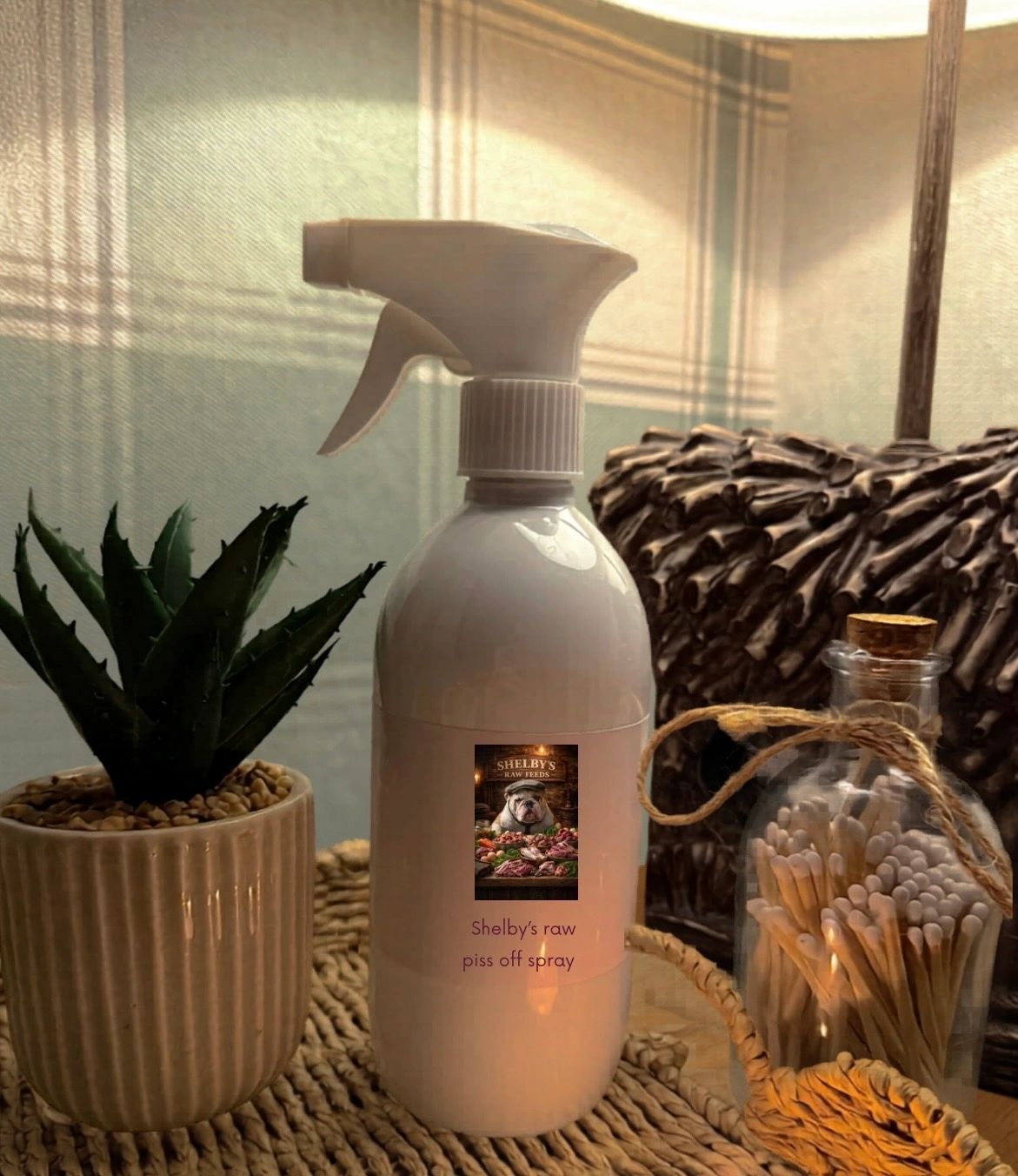 shelby's raw piss off spray