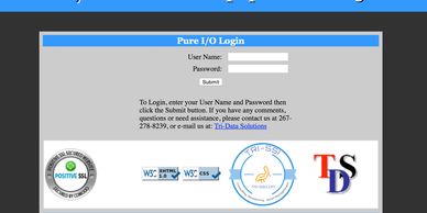 Pure I/O Web Based Asset Management Tooling. No installations needed and Internet available
