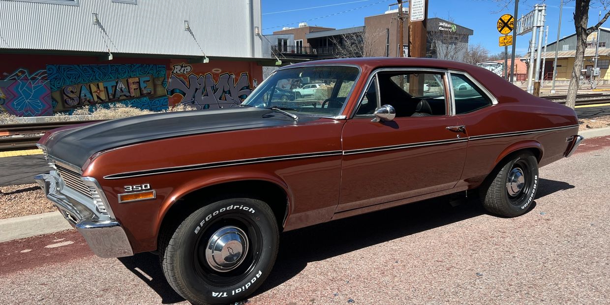 1974 Chevrolet Nova that we did a pre-purchase inspection on in Santa Fe, New Mexico.
