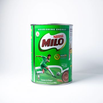 400 gram tin of Milo