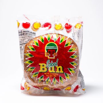 Jamaican HTB spice bun round 