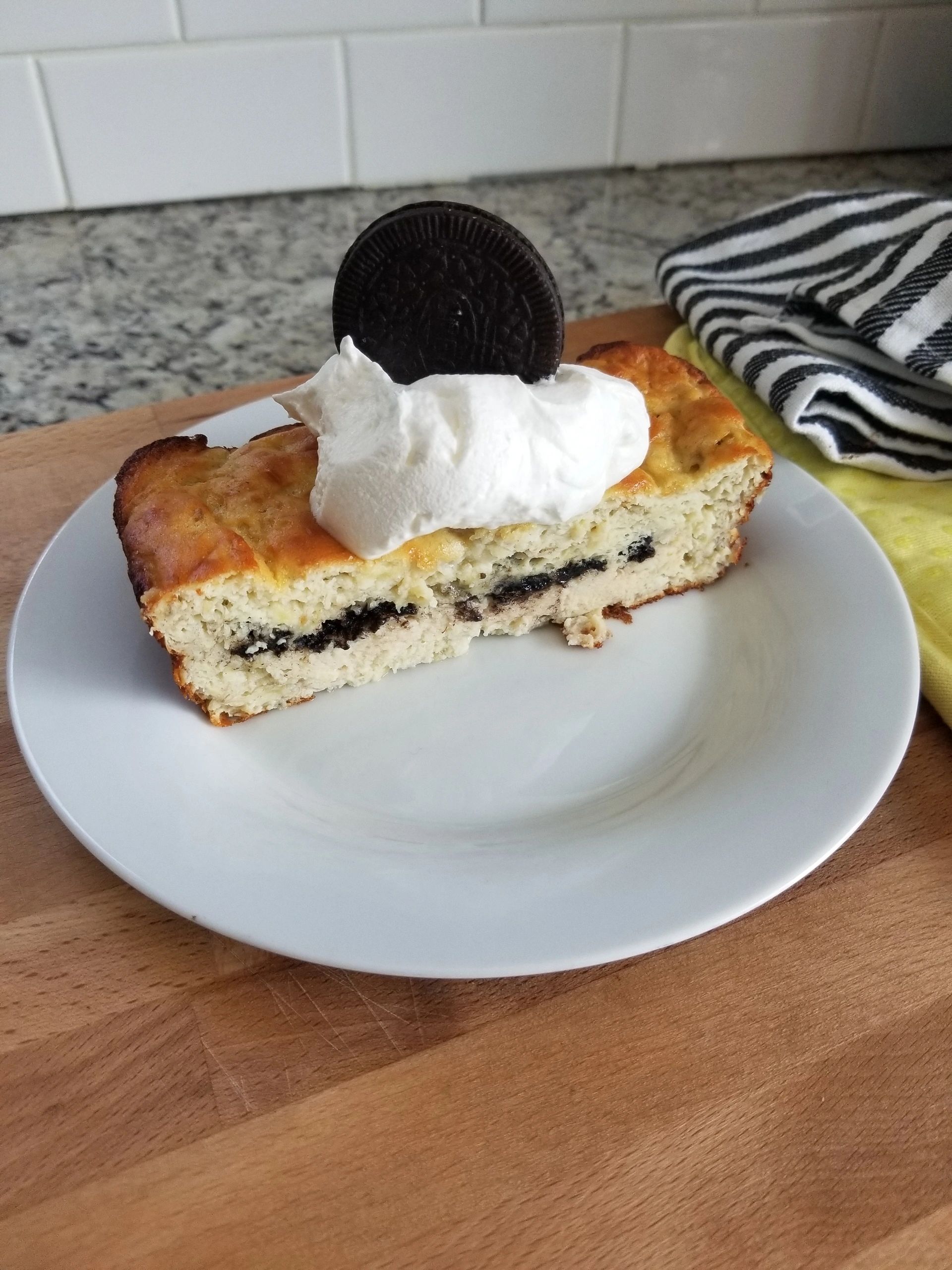 Oreo Stuffed B- Bread