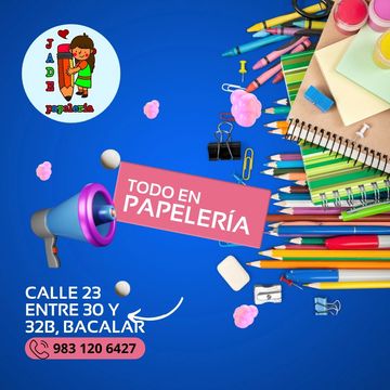 Es una excelente opción para encontrar lo necesario en artículos escolares y materiales creativos.