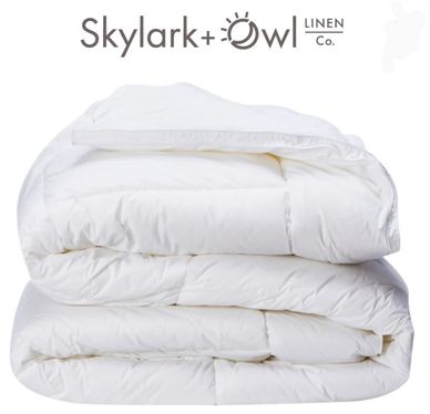 Skylark + owl duvet microfibre fill king queen