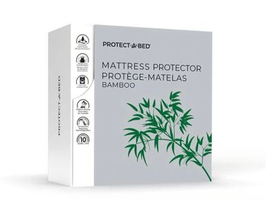 Bamboo waterproof mattress protector