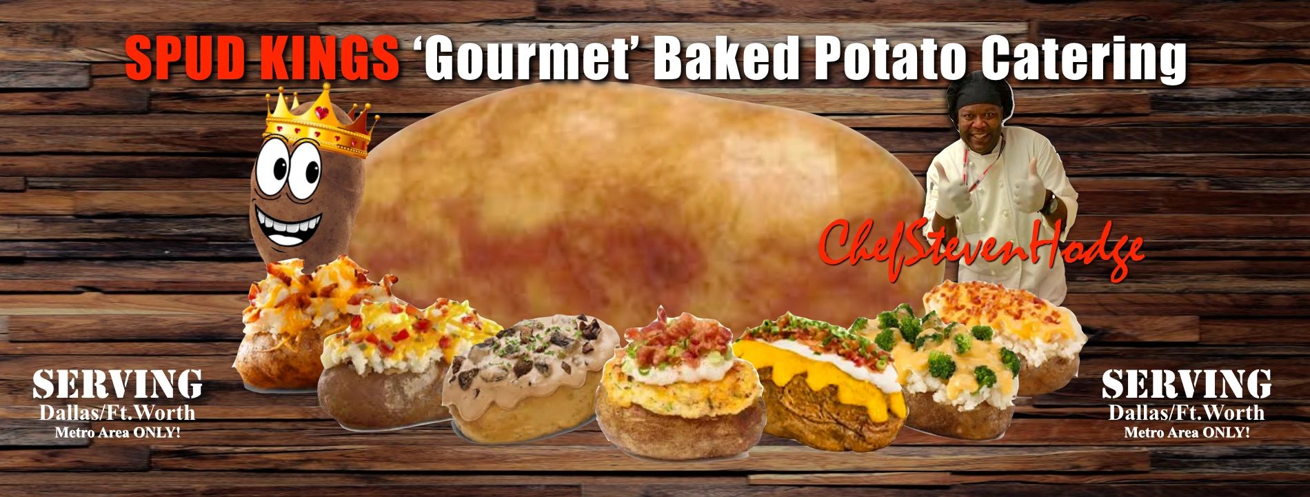 SPUDKINGS GOURMET BAKED POTATOES