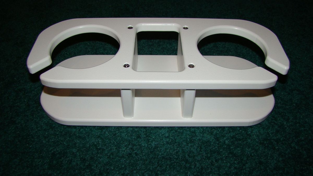 Double Cup Holder w/Tray