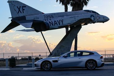 Ferrari GTC4 Lusso T. Point Mugu Missile Park California. 