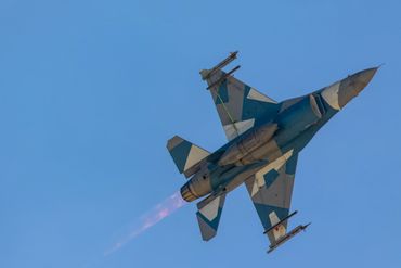 F-16 of the 64th Aggressor Squadron at Nellis AFB. 
