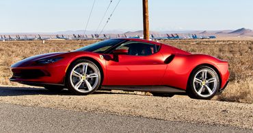 Ferrari 296 GTB Mojave California. 