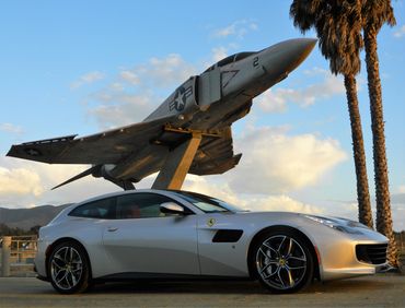 Ferrari GTC4 Lusso T. Point Mugu Missile Park California. 