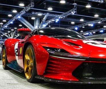Ferrari SP3 Daytona Vancouver Auto Show.