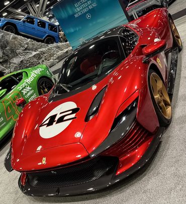 Ferrari SP3 Daytona Vancouver Auto Show.