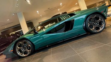 Only example of the new Lamborghini LP700 Countach in Vancouver. 