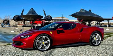 Ferrari 296 GTB. Blackbird Airpark Palmdale California. 