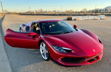 Ferrari 296 GTB. Mojave Air and Space Port  California.