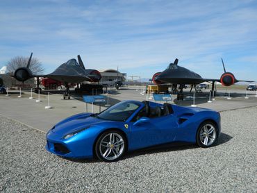 Ferrari 488 Spider. Blackbird Park Palmdale California. 