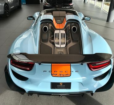 Porsche 918 Spyder. 