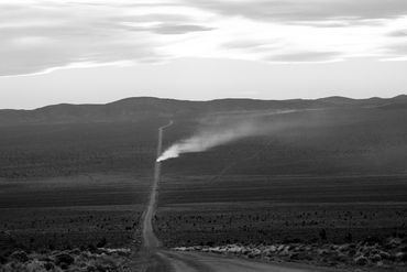 Groom Lake Road leading to Area 51. 