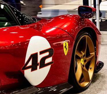 Ferrari SP3 Daytona Vancouver Auto Show.