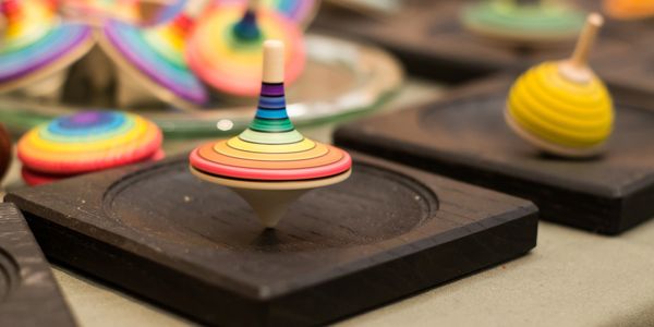 According to archaeologists, spinning tops are the oldest toys in the world.