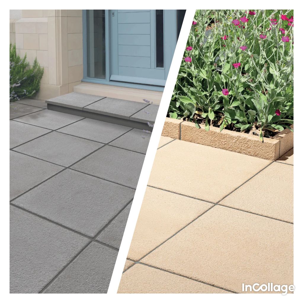 Textured paving 