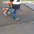 Storm drain cleaning and installation of new cover