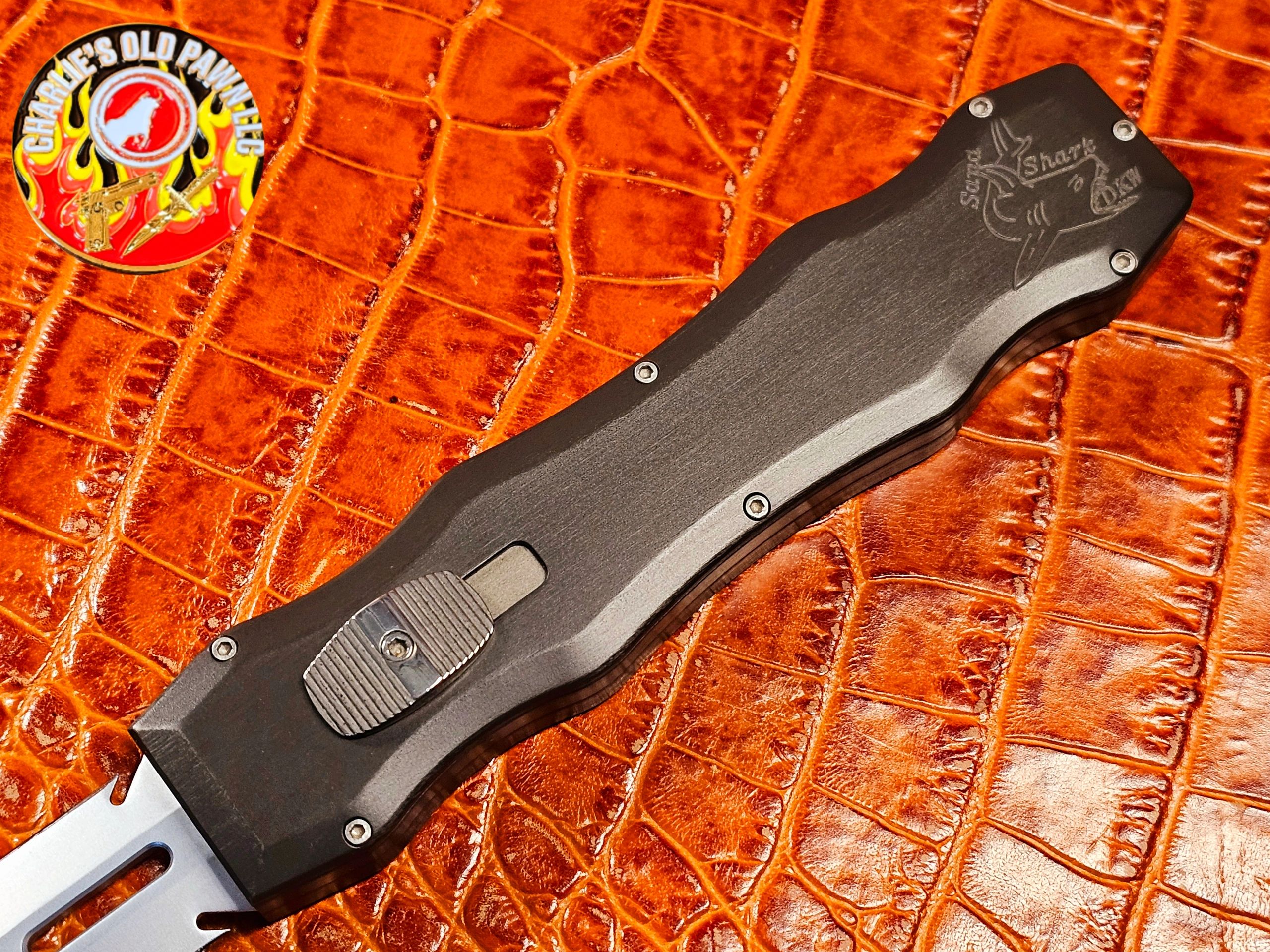 Desert Knife Works Sand Shark D/A OTF Automatic Knife Bead Blast