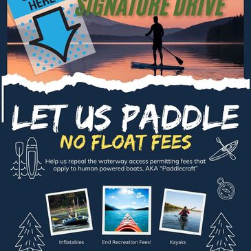 “Let Us Paddle” is a grassroots-driven political action committee that is committed to defending the