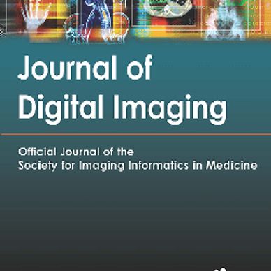 Cover of the Journal of Digital Imaging, a leading publication in imaging informatics