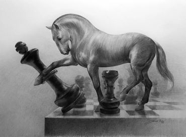 Dibujo 
Obra por Fernando Barba
Arte Mexicano 
Artista Chihuahuense