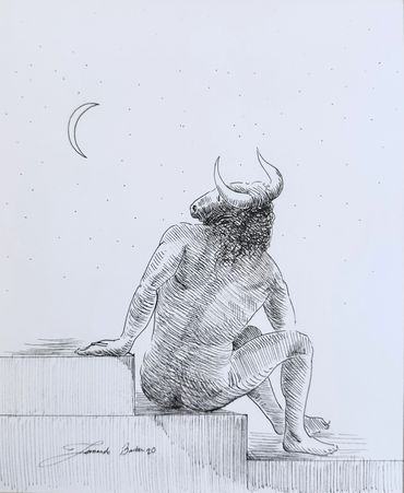 Dibujo 
Obra por Fernando Barba
Arte Mexicano 
Artista Chihuahuense