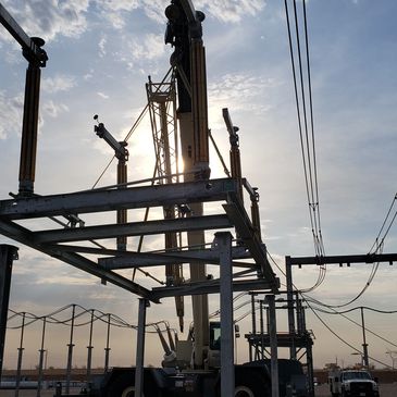 Substations, Construction Management, Site Representative,  