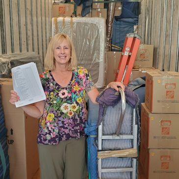 From New Jersey to San Diego. Christine travels where packing is needed!
