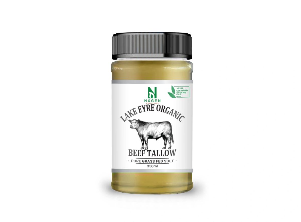 Nxgen Lake Eyre Organic Beef Suet Tallow 'Chef's Choice'