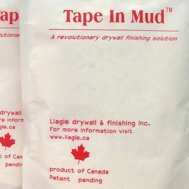 Tape in Mud™ - Drywall Tape Alternative-Liagle Tapeless Drywall Finishing-  Finish Drywall Joints Without Tape-Save 40% of Labor - Fibre Reinforcement