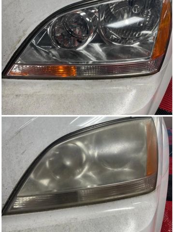 Headlight Polishing - Car Detailing