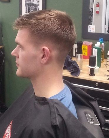 classic taper fade