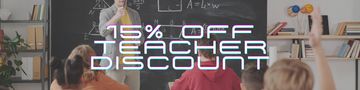 15% Teacher Discount