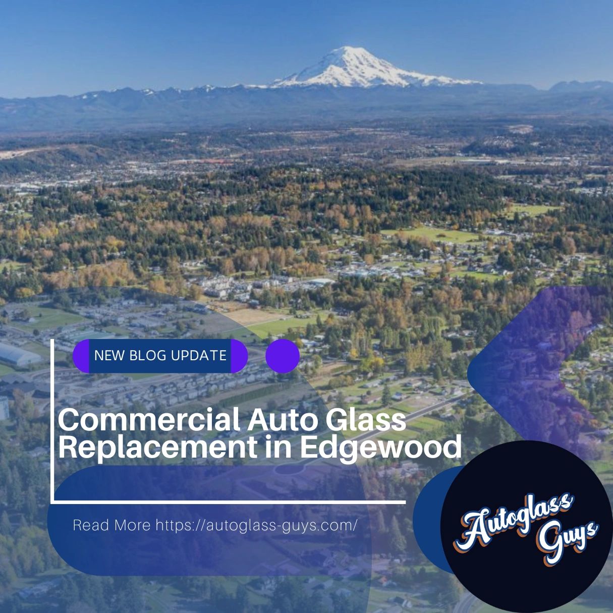 Professional commercial auto glass replacement services in Edgewood to ensure your fleet’s safety, functionality, and appearance. Quality care with a focus on precision, efficiency, and minimizing downtime.