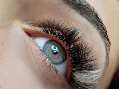 Eyelash-extensions by a professional makeup artist in Malta.