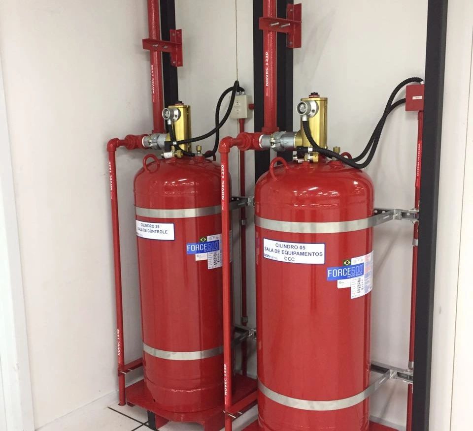 Novec 1230 gas flooding system