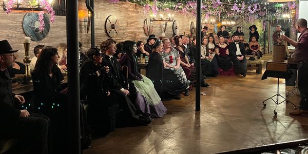 Victorian Gothic Halloween event featuring Jamesthemagician at Wisteria Castle