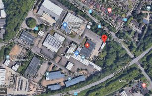 BLR Distribution is located in Berzerk car park, Northampton