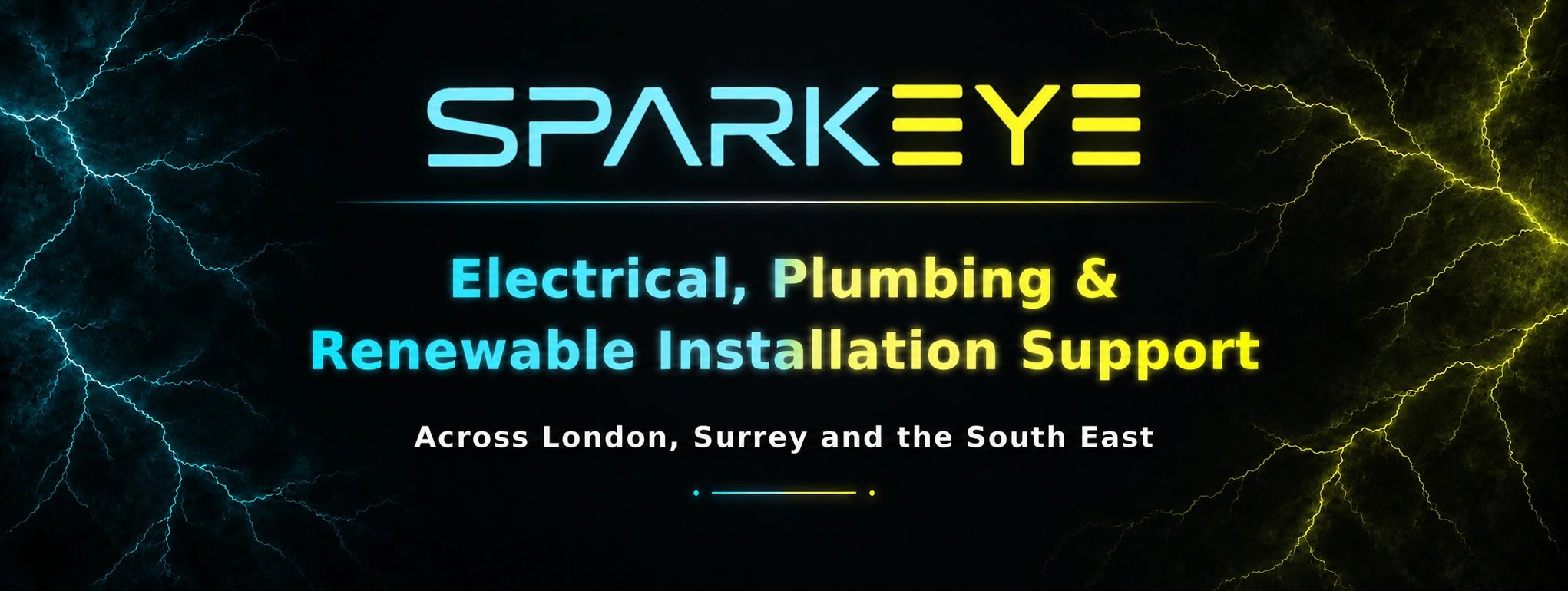 SparkEye offers electrical, plumbing, and renewable installation support in London and the South East.