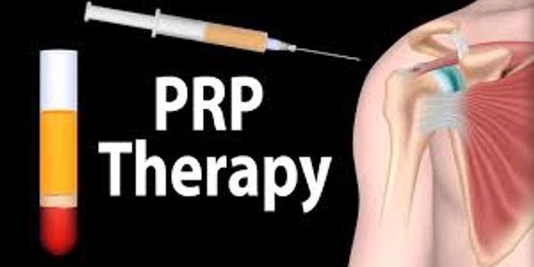 PRP Therapy injection into shoulder joint.