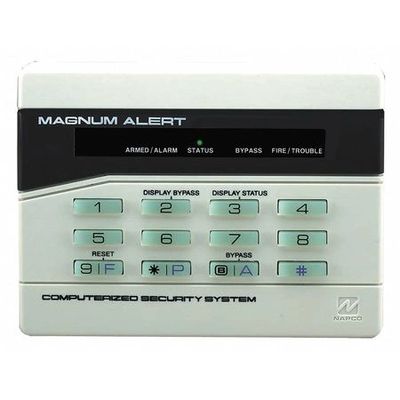 Napco MA1054E Keypad With Flashing Lights, Code Entry, and Zone Bypass Functions