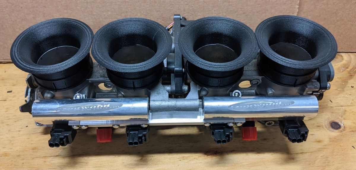 Dogwood Racing ZX14 Split Fuel Rail ZX14